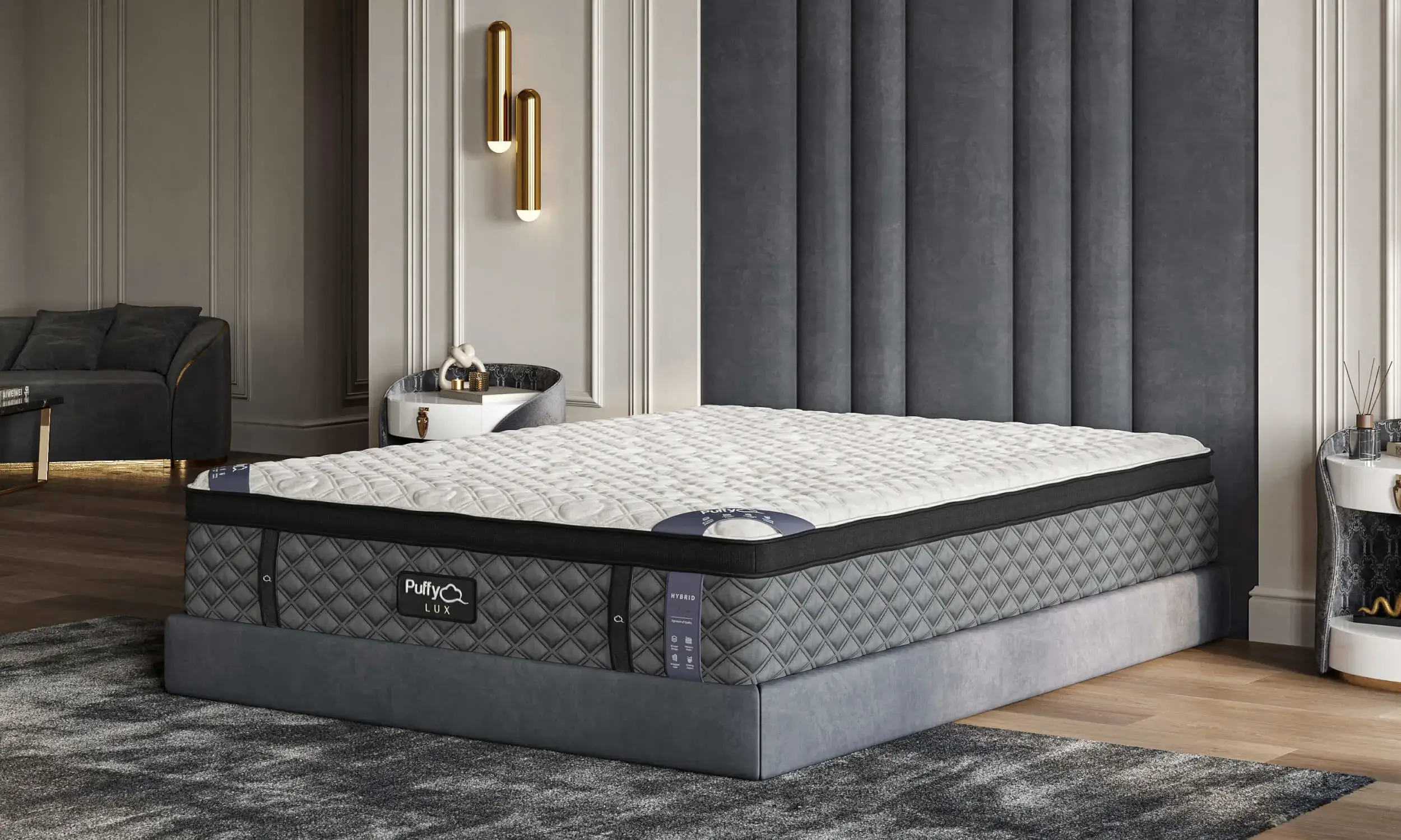 Puffy Lux Hybrid Mattress Features